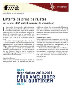 Info-négo no. 30