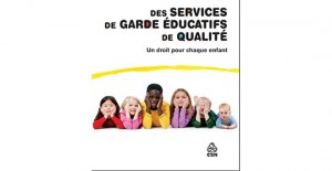 Visuel CSN pour les services de garde éducatifs à l'enfance