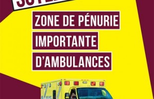 Manque flagrant de ressources ambulancières à Urgences-santé