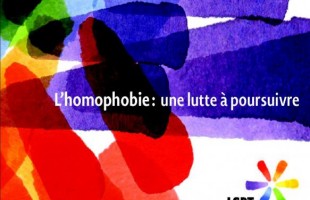 Dépliant sur l’homophobie: lutte à poursuivre