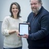 Remise du prix du sondage web