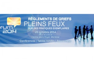 Forum 2014 du ministère du Travail