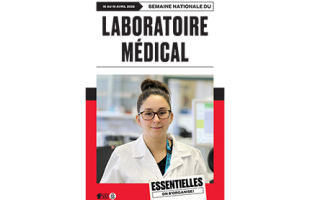 Soulignons le travail essentiel du personnel œuvrant en laboratoire