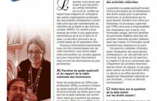 Bulletin d&rsquo;information de la catégorie 4 de mars 2012