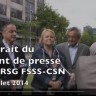 Vidéo sur le point de presse CSN portant sur les propos de la ministre de la Famille