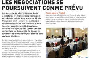 Info-négo No 17 du 4 juillet 2014 des RSG FSSS-CSN