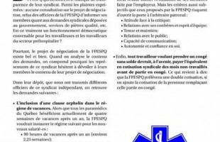 Tract secteur préhospitalier : la FPESPQ veut négocier des reculs pour ses membres