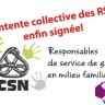 Signature de la première entente collective des RSG: la fin heureuse d’un long parcours