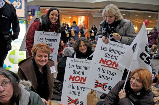 Journée du 8 mars : les femmes disent Non à la taxe santé
