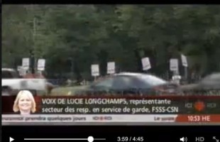 Pourquoi n’y a-t-il pas de grève à la CSN : entrevue de Lucie Longchamps à RDI