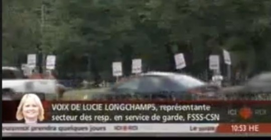 Pourquoi n’y a-t-il pas de grève à la CSN : entrevue de Lucie Longchamps à RDI