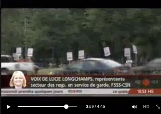 Pourquoi n’y a-t-il pas de grève à la CSN : entrevue de Lucie Longchamps à RDI