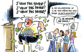 «Eddy Savoie se moque de nous » – Les syndiqués CSN du Manoir Sherbrooke en lutte pour recouvrer leurs droits