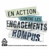 Les syndicats CSN manifestent contre les engagements rompus du Conseil du trésor