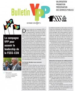 Bulletin VPP octobre 2014