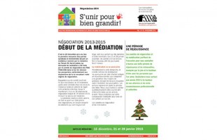 Négociation 2013-2015