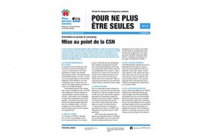 Intimidation en période de maraudage
