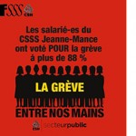 Les salarié-es votent pour un mandat de grève de six jours au CSSS Jeanne-Mance