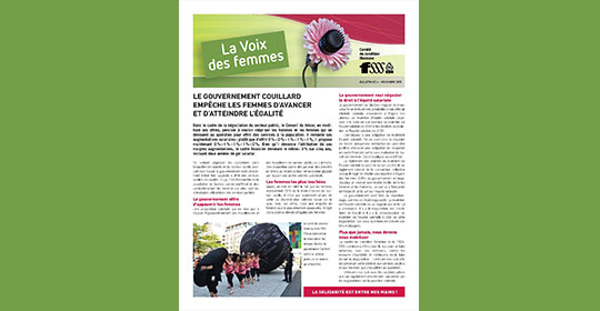 Journal La Voix des femmes