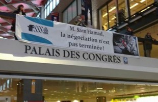 Les syndicats de la FSSS-CSN en action pour poursuivre la négociation