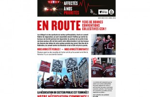 En route vers de bonnes conventions collectives CSN !