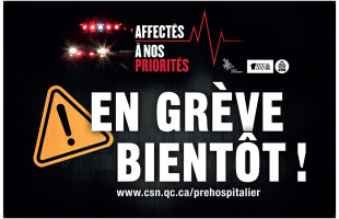 Préhospitalier : En grève à partir du 16 décembre