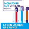 Projet Optilab : La CSN marque des points