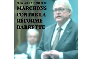Manifestation ce samedi à Montréal contre la réforme Barrette