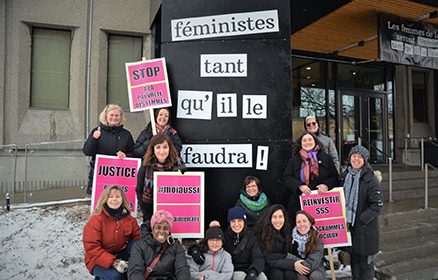 8 mars 2018 : Une double action pour dénoncer les injustices envers les femmes