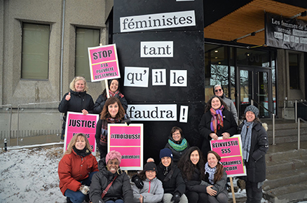 8 mars 2018 : Une double action pour dénoncer les injustices envers les femmes