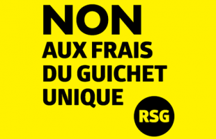 Non aux frais du guichet unique pour les RSG