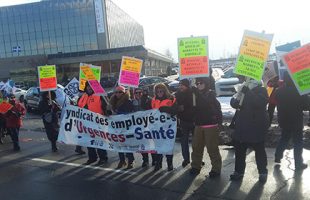 Les salarié-es du Centre de communication d’Urgences-santé votent 10 jours de grève supplémentaires