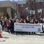 Les employé-es du Manoir Sherbrooke entament une grève générale illimitée