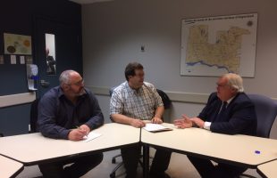 Les salarié-es du CISSS des Laurentides rencontrent Gaétan Barrette