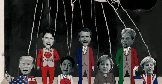 Actions contre le G7 à Québec