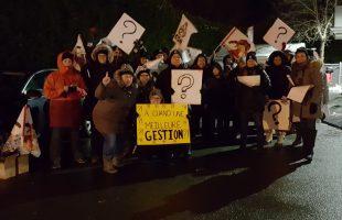 Les RSG et les éducatrices en CPE du BC-CPE Aux portes du matin réclament du changement