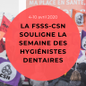 La FSSS-CSN souligne la semaine des hygiénistes dentaires