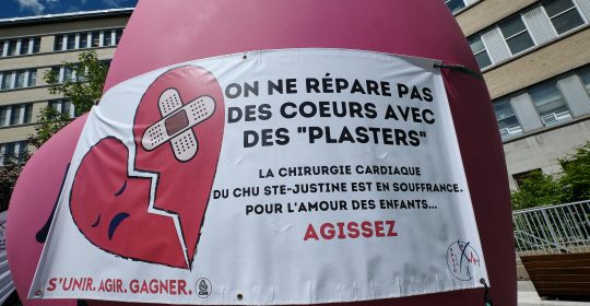 CHU Sainte-Justine – Le syndicat dénonce l’inaction de l’employeur face à la crise qui sévit en chirurgie cardiaque