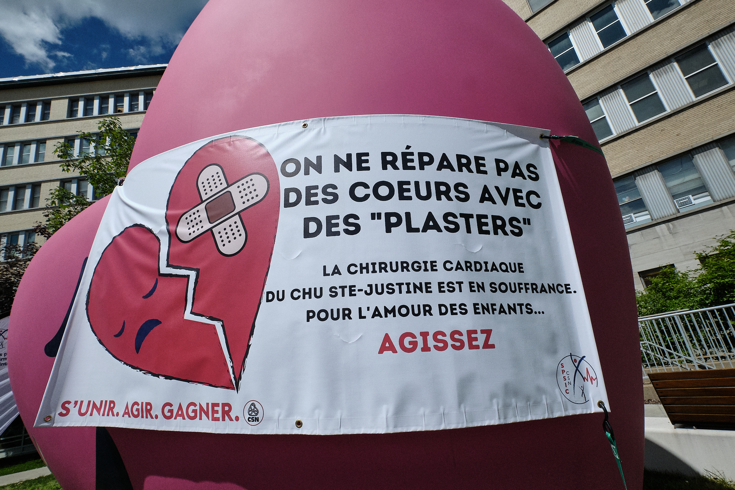 CHU Sainte-Justine – Le syndicat dénonce l’inaction de l’employeur face à la crise qui sévit en chirurgie cardiaque
