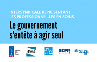 Intersyndicale représentant les professionnel-les en soins