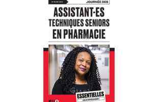 Assistantes et assistants techniques en pharmacie, nous vous disons « Merci! »