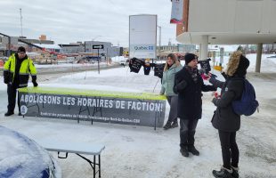 Abitibi–Témiscamingue Nord du Québec Il est temps d’en finir avec les horaires de faction !