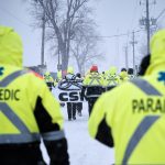Des cadres d’Urgences-Santé sur la route pour remplacer des paramédics en grève