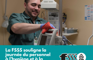 La FSSS souligne la journée du personnel à l’hygiène et à la salubrité