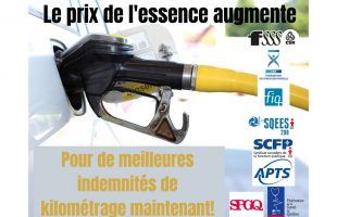 Pétition pour obtenir une compensation financière pour pallier l’augmentation importante du prix de l’essence
