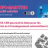 La FSSS-CSN poursuit la lutte pour les adjoints-es à l’enseignement universitaire