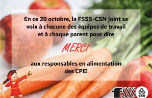 Bonne journée internationale des cuisiniers et des cuisinières!