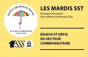 Enjeux et défis du secteur communautaire en SST