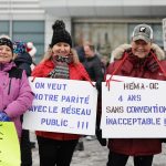 Les infirmières d’Héma-Québec, en grève le 17 février