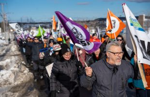 Vague de soutien pour les travailleuses et travailleurs de la Villa d’Alma